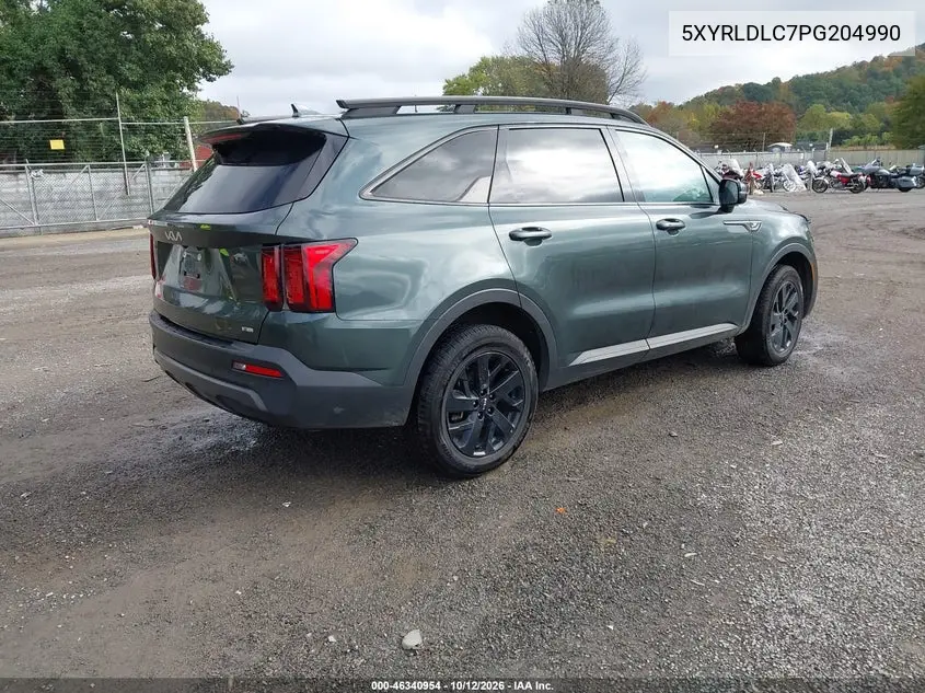 2023 KIA SORENTO VIN 5XYRLDLC7PG204990 — фото 4