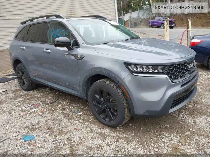 KIA SORENTO 2023, VIN 5XYRLDLC9PG213500