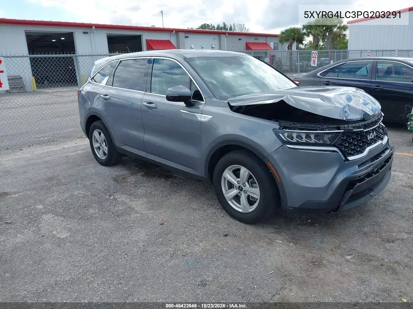 KIA SORENTO 2023, VIN 5XYRG4LC3PG203291