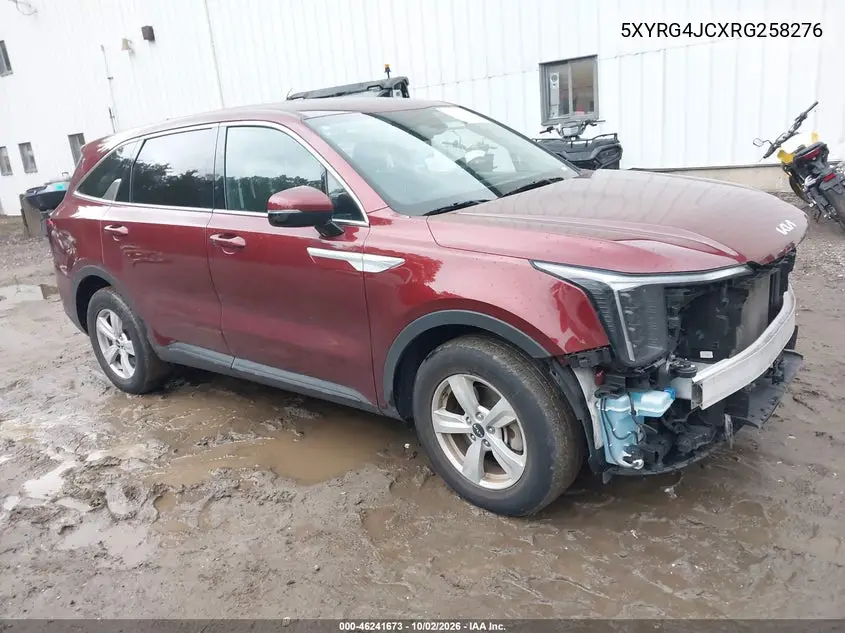 KIA SORENTO 2024, VIN 5XYRG4JCXRG258276