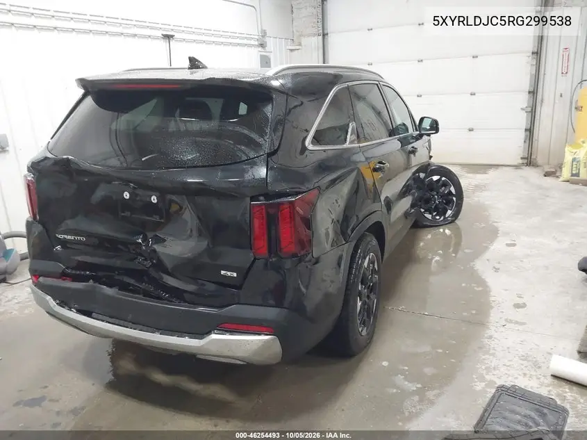 2024 KIA SORENTO VIN 5XYRLDJC5RG299538 — фото 4
