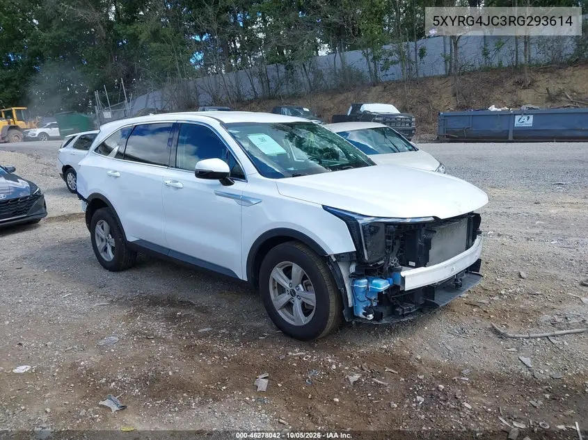 KIA SORENTO 2024, VIN 5XYRG4JC3RG293614