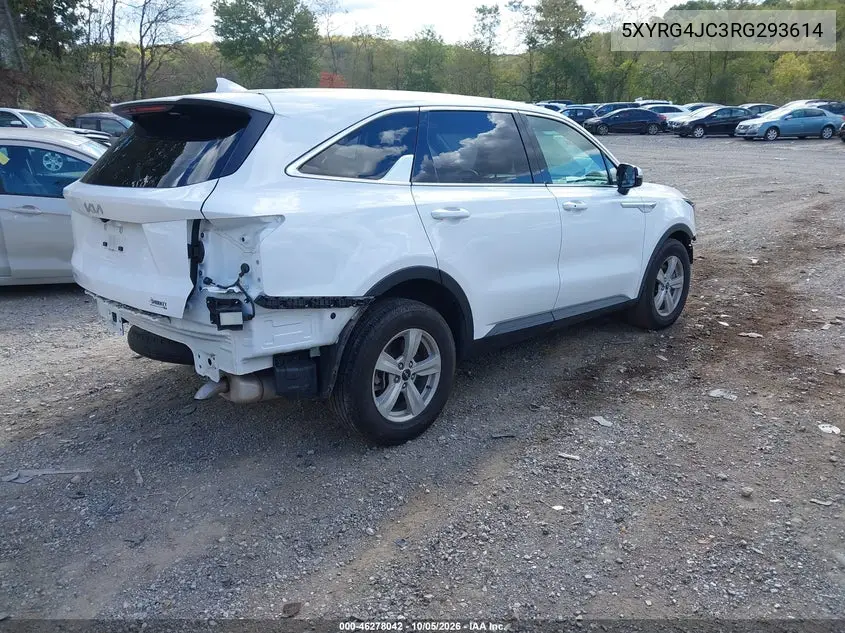 2024 KIA SORENTO VIN 5XYRG4JC3RG293614 — фото 4