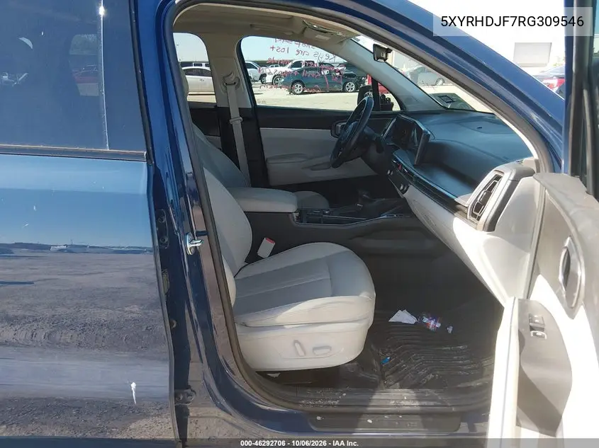2024 KIA SORENTO VIN 5XYRHDJF7RG309546 — фото 5