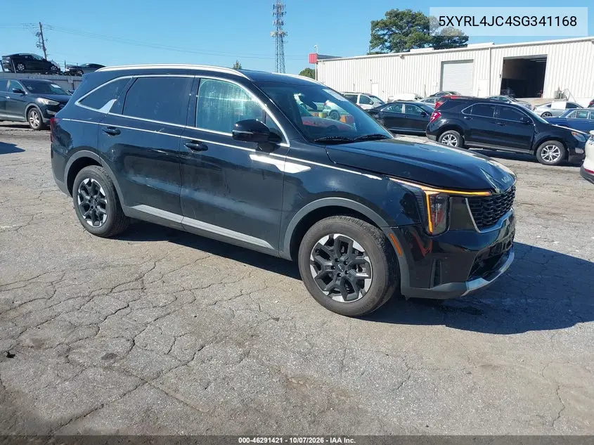 KIA SORENTO 2025, VIN 5XYRL4JC4SG341168