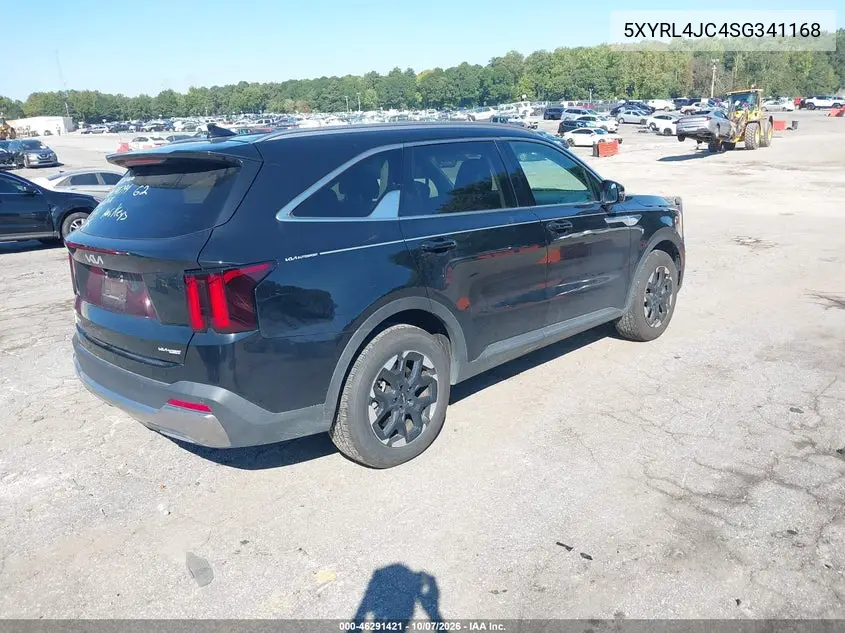2025 KIA SORENTO VIN 5XYRL4JC4SG341168 — фото 4