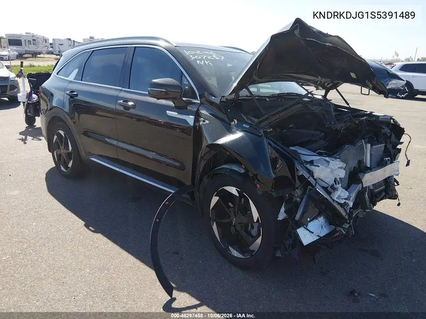 KIA SORENTO 2025, VIN KNDRKDJG1S5391489