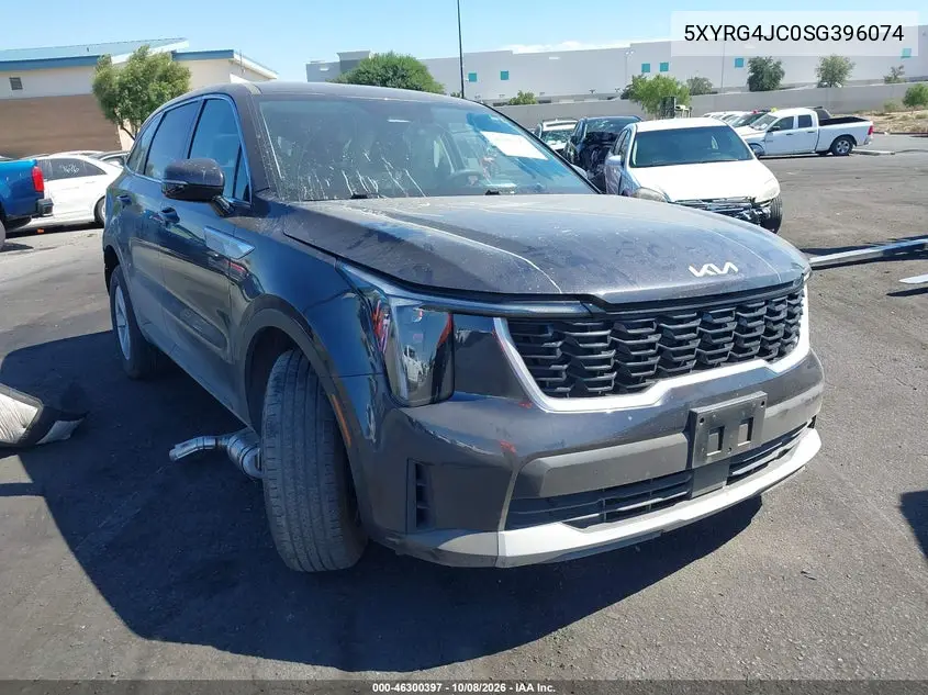KIA SORENTO 2025, VIN 5XYRG4JC0SG396074