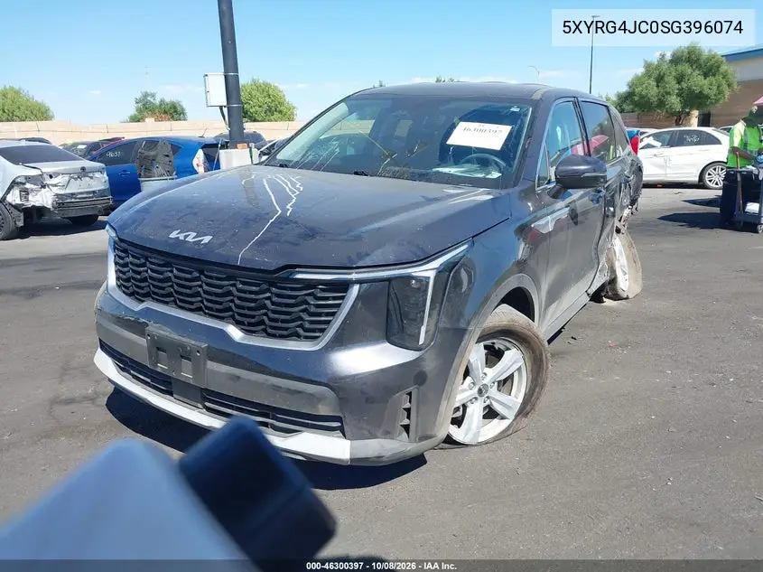 2025 KIA SORENTO VIN 5XYRG4JC0SG396074 — фото 2