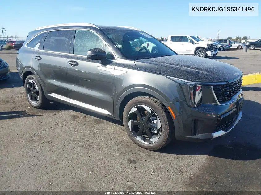 KIA SORENTO 2025, VIN KNDRKDJG1S5341496