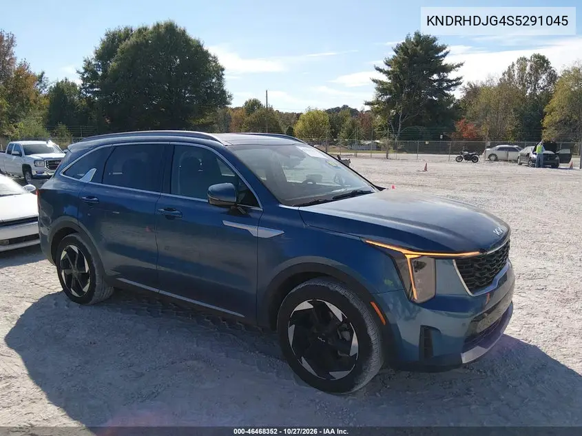 KIA SORENTO 2025, VIN KNDRHDJG4S5291045