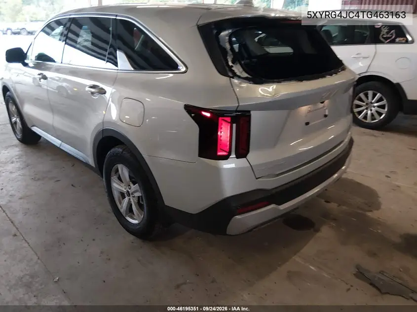 2026 KIA SORENTO VIN 5XYRG4JC4TG463163 — фото 3