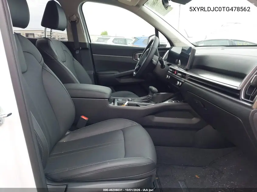 2026 KIA SORENTO VIN 5XYRLDJC0TG478562 — фото 5