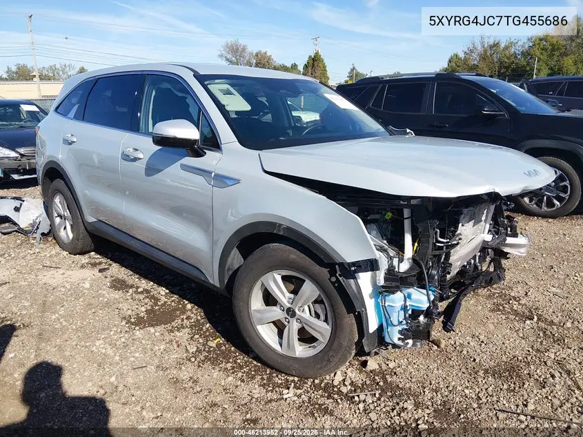 KIA SORENTO 2026, VIN 5XYRG4JC7TG455686
