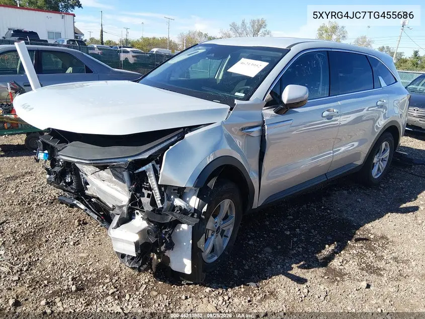2026 KIA SORENTO VIN 5XYRG4JC7TG455686 — фото 2