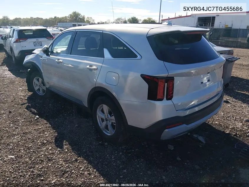 2026 KIA SORENTO VIN 5XYRG4JC7TG455686 — фото 3