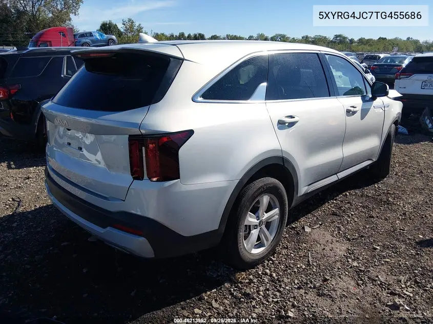 2026 KIA SORENTO VIN 5XYRG4JC7TG455686 — фото 4