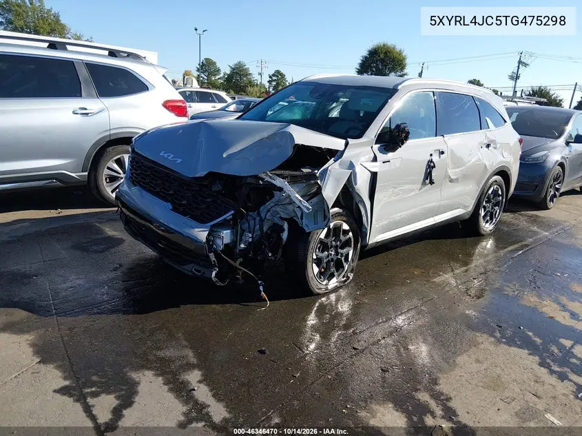 2026 KIA SORENTO VIN 5XYRL4JC5TG475298 — фото 2