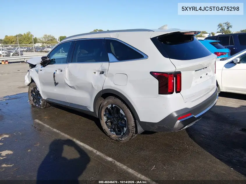 2026 KIA SORENTO VIN 5XYRL4JC5TG475298 — фото 3