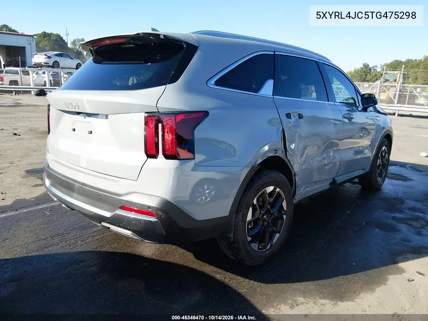 2026 KIA SORENTO VIN 5XYRL4JC5TG475298 — фото 4