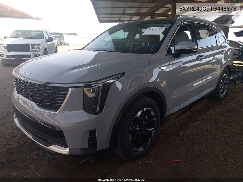 2026 KIA SORENTO VIN 5XYRL4JC9TG448878 — фото 2
