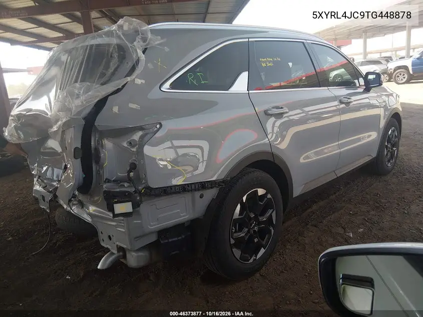 2026 KIA SORENTO VIN 5XYRL4JC9TG448878 — фото 4