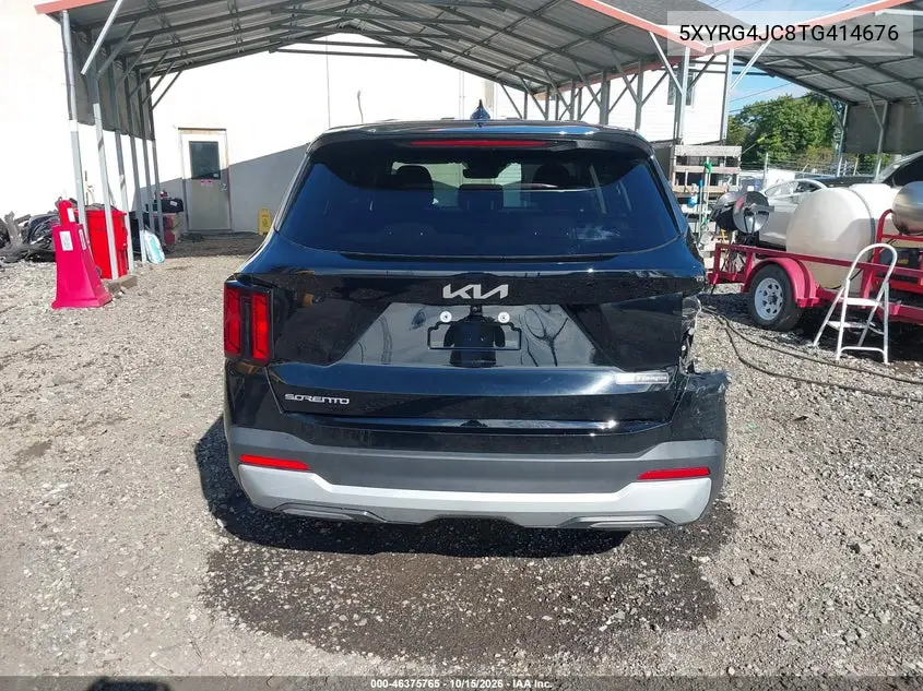 2026 KIA SORENTO VIN 5XYRG4JC8TG414676 — фото 16