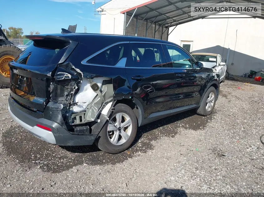 2026 KIA SORENTO VIN 5XYRG4JC8TG414676 — фото 4