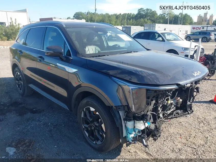 KIA SORENTO 2026, VIN 5XYRL4JC9TG450405