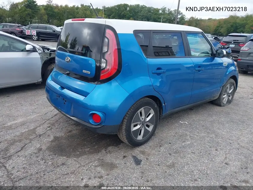 2017 KIA SOUL EV VIN KNDJP3AEXH7023218 — фото 4