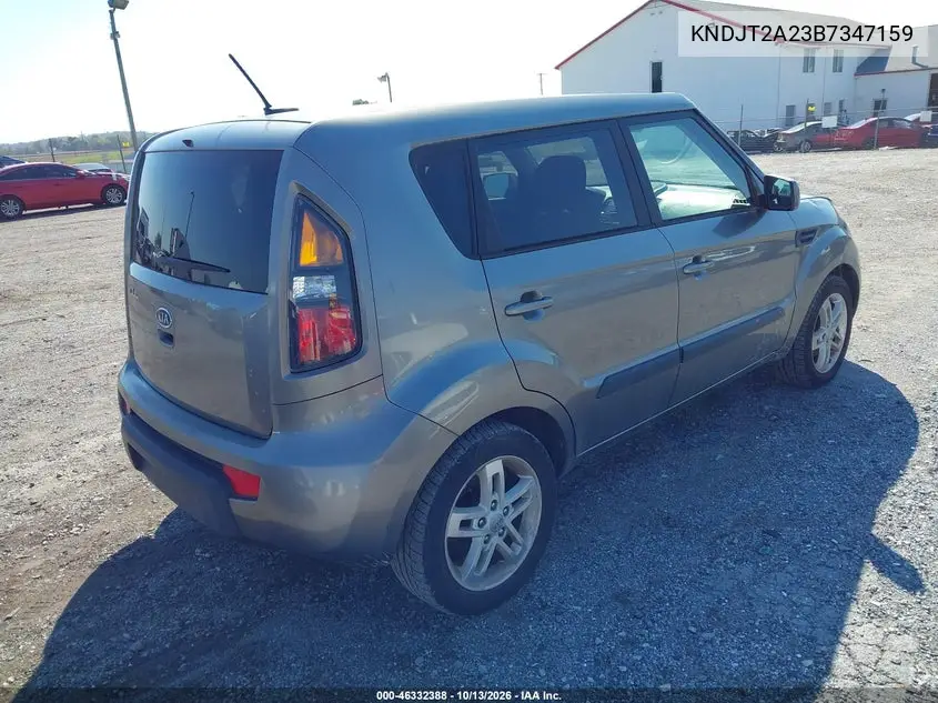 2011 KIA SOUL VIN KNDJT2A23B7347159 — фото 4