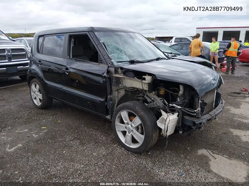 KIA SOUL 2011, VIN KNDJT2A28B7709499