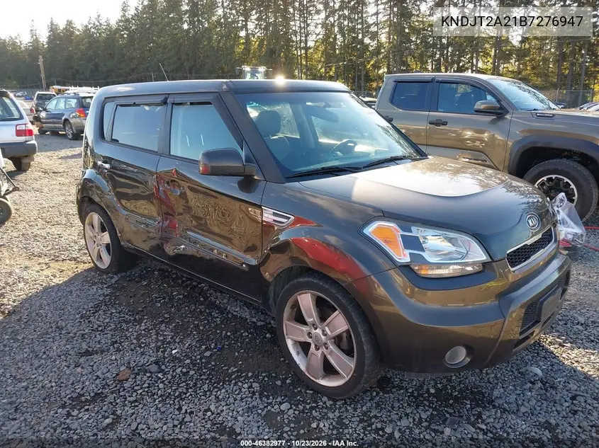 KIA SOUL 2011, VIN KNDJT2A21B7276947