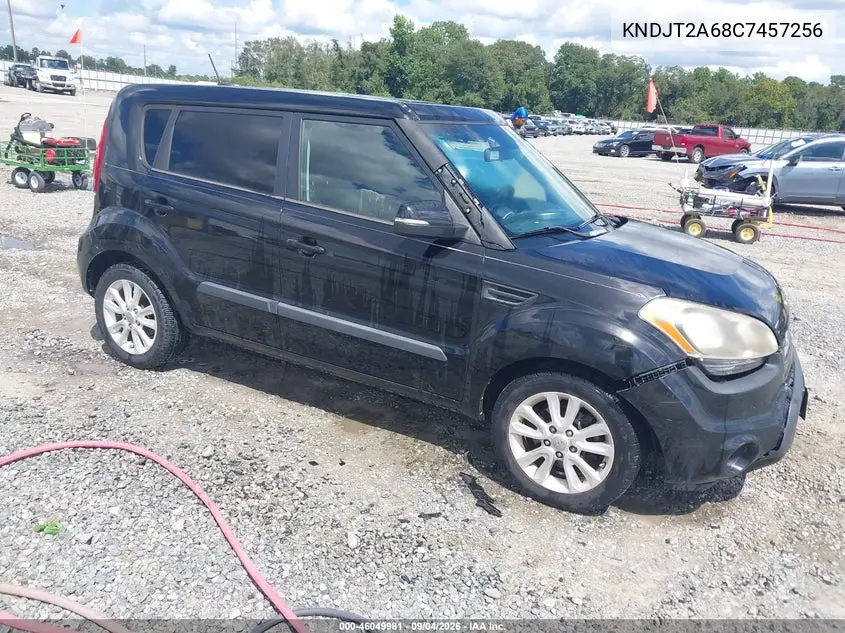 KIA SOUL 2012, VIN KNDJT2A68C7457256