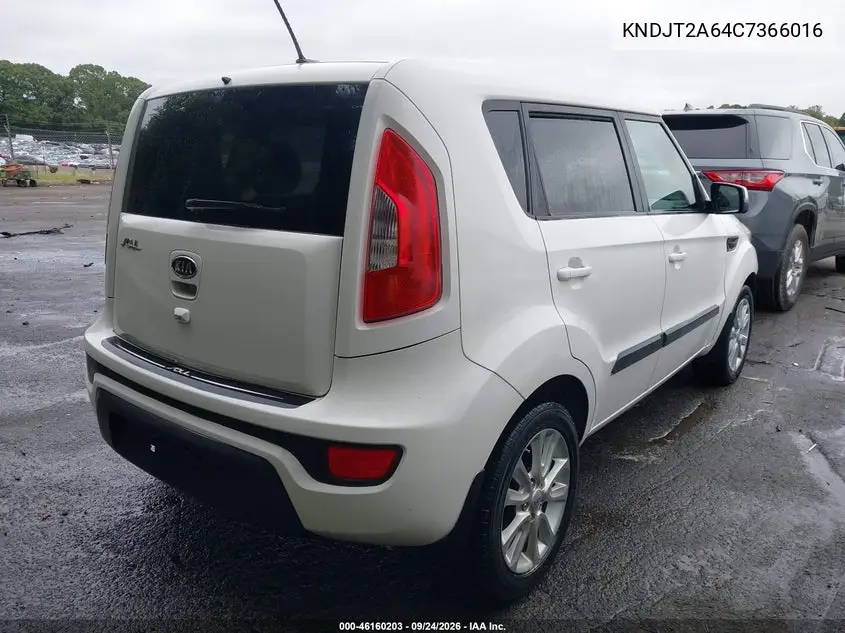 2012 KIA SOUL VIN KNDJT2A64C7366016 — фото 4