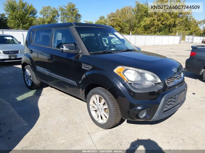 KIA SOUL 2012, VIN KNDJT2A60C7744509
