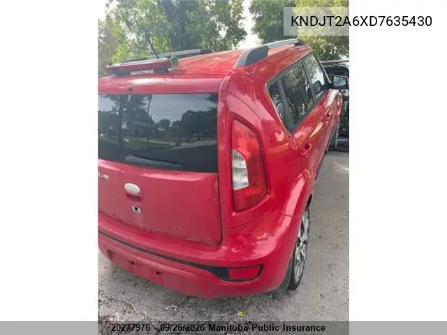 2013 KIA SOUL VIN KNDJT2A6XD7635430 — фото 4