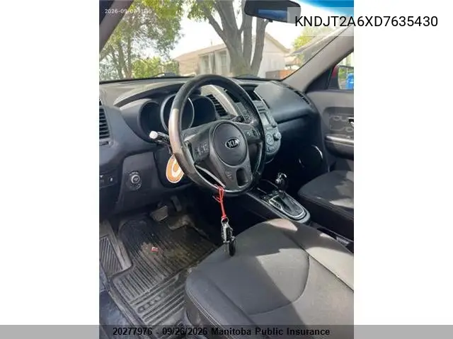 2013 KIA SOUL VIN KNDJT2A6XD7635430 — фото 5