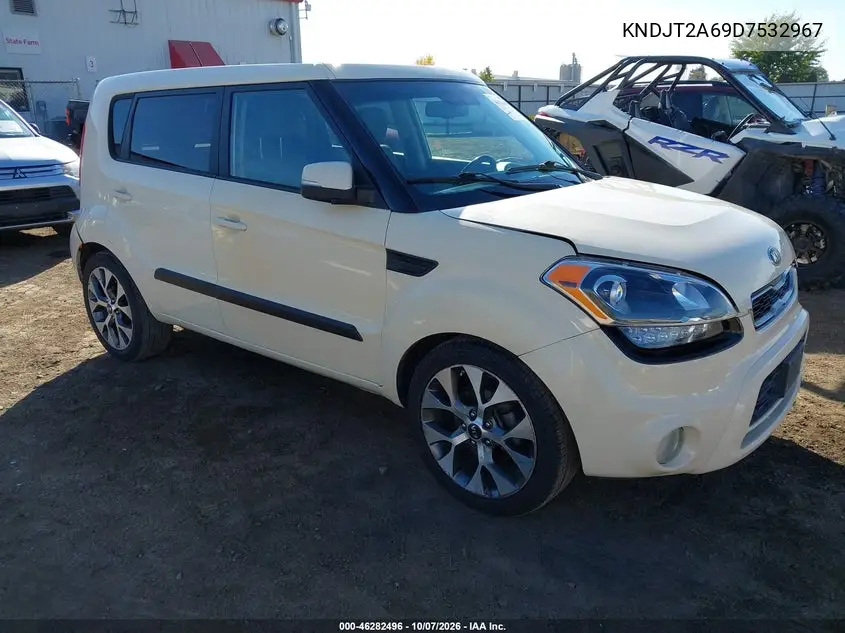 KIA SOUL 2013, VIN KNDJT2A69D7532967