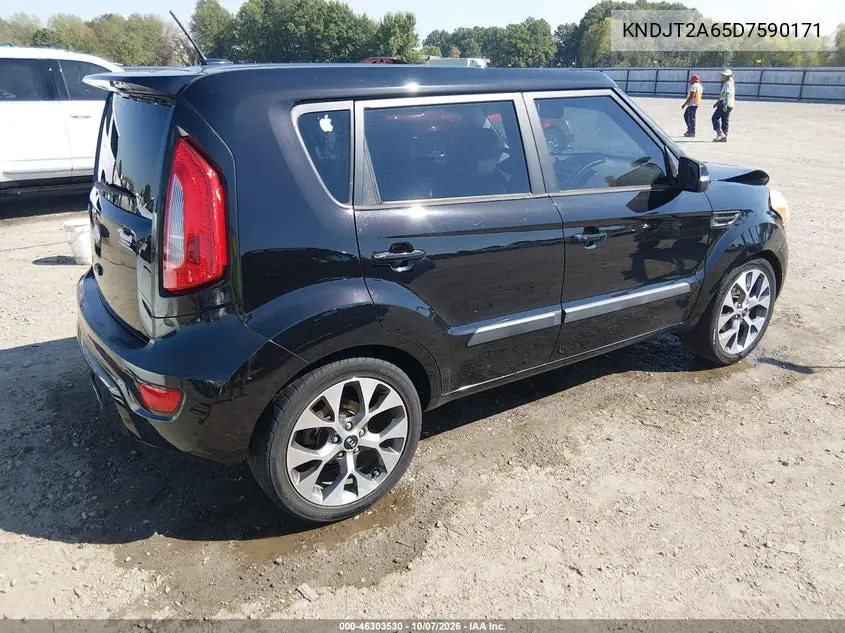 2013 KIA SOUL VIN KNDJT2A65D7590171 — фото 4