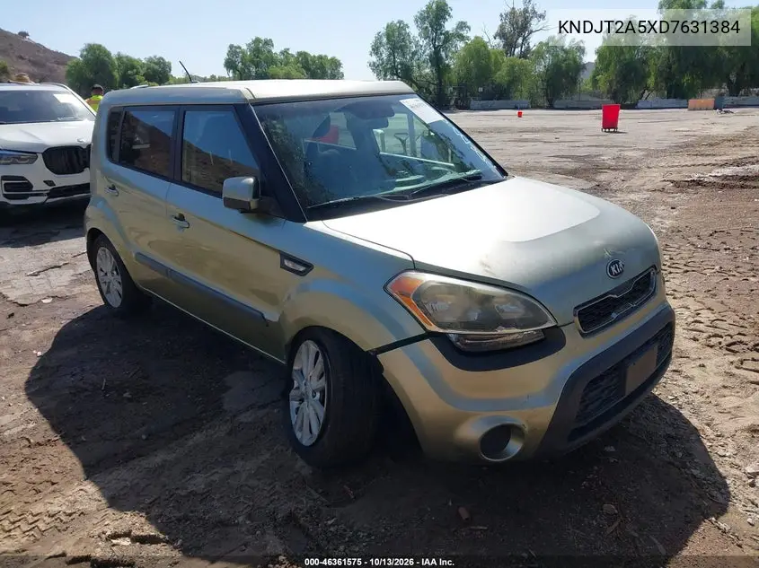 KIA SOUL 2013, VIN KNDJT2A5XD7631384