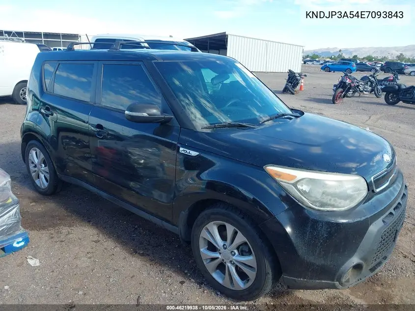 KIA SOUL 2014, VIN KNDJP3A54E7093843