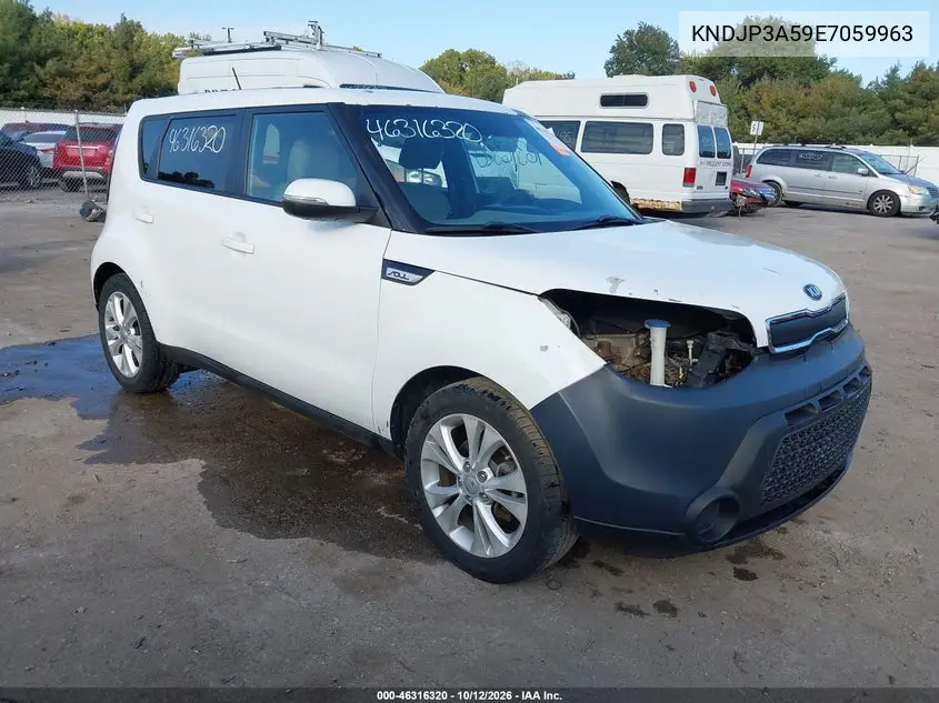 KIA SOUL 2014, VIN KNDJP3A59E7059963