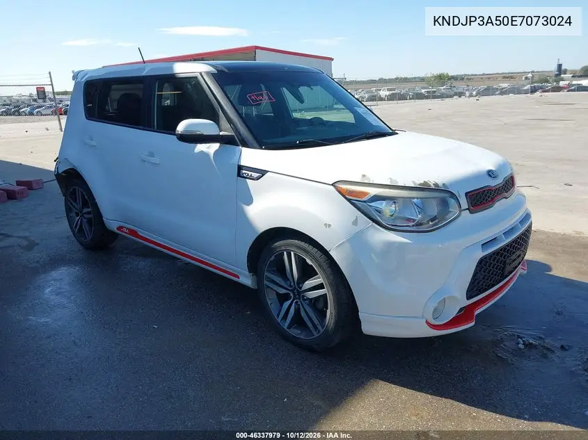 KIA SOUL 2014, VIN KNDJP3A50E7073024