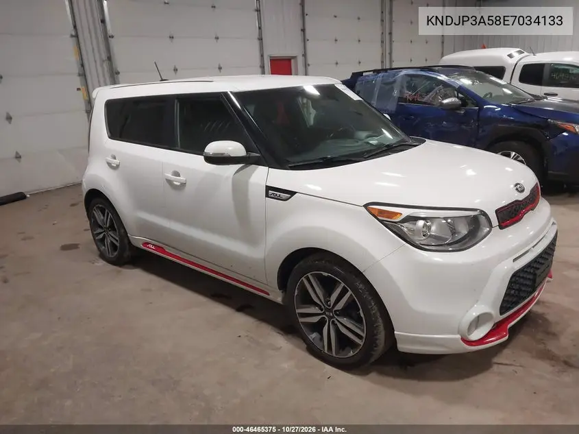 KIA SOUL 2014, VIN KNDJP3A58E7034133