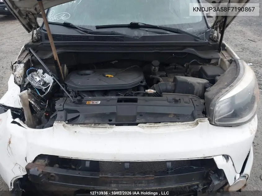 2015 KIA SOUL VIN KNDJP3A58F7190867 — фото 10