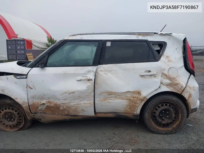 2015 KIA SOUL VIN KNDJP3A58F7190867 — фото 12