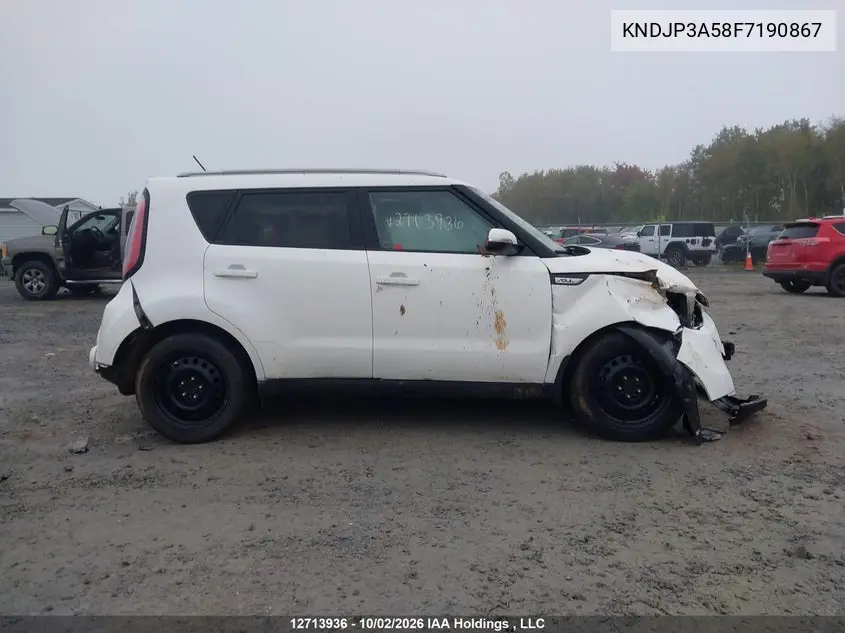 2015 KIA SOUL VIN KNDJP3A58F7190867 — фото 14