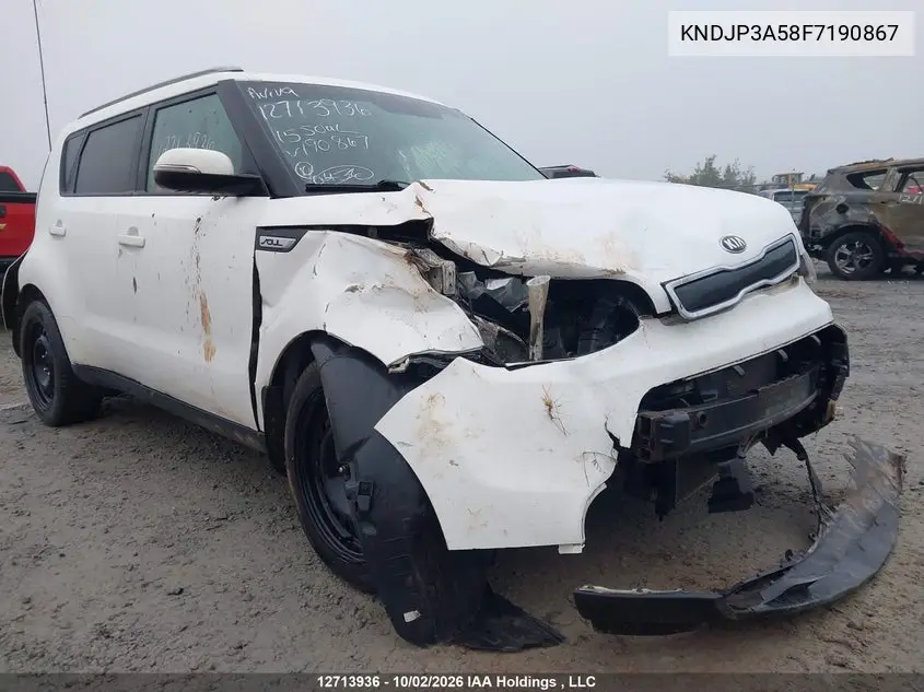 2015 KIA SOUL VIN KNDJP3A58F7190867 — фото 6
