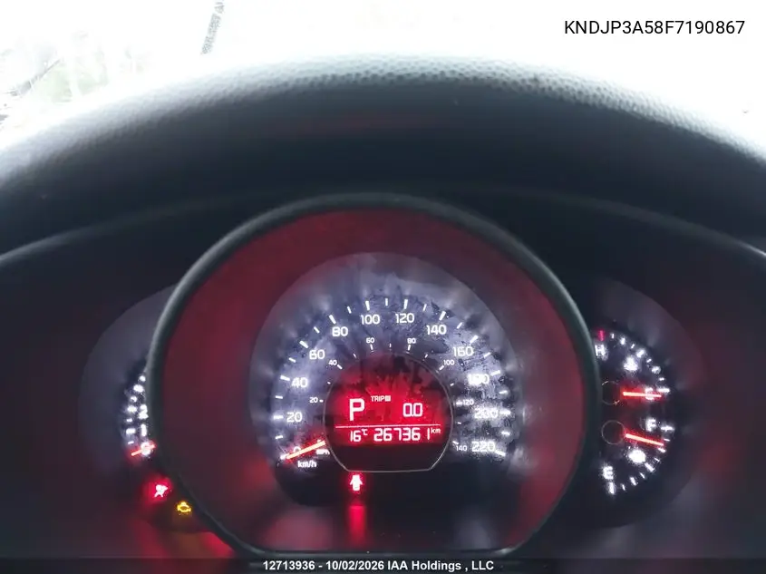 2015 KIA SOUL VIN KNDJP3A58F7190867 — фото 7